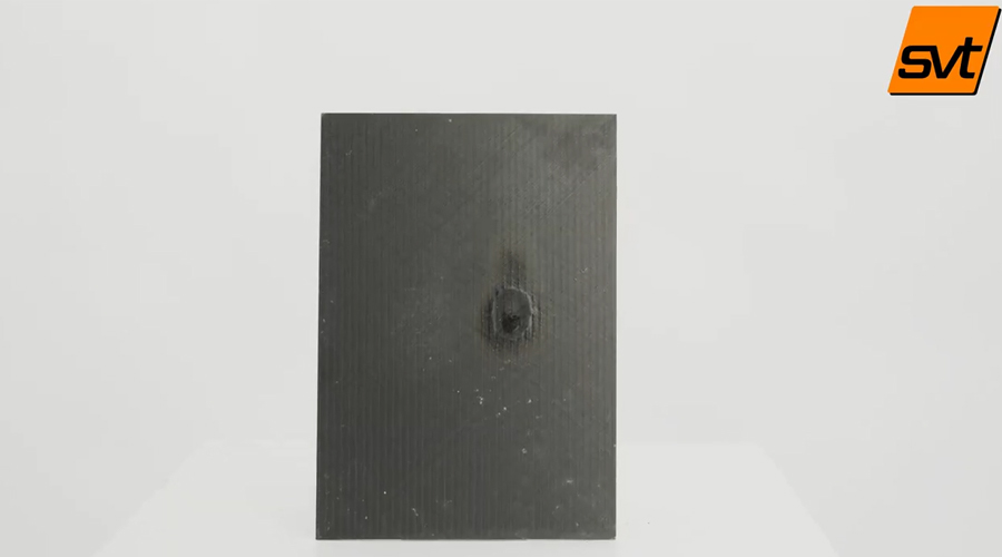 SVT耐高溫防火織物是一種復合材料抗1400攝氏度熱失控沖擊解決方案,適用于RTM或SMC等多種工藝